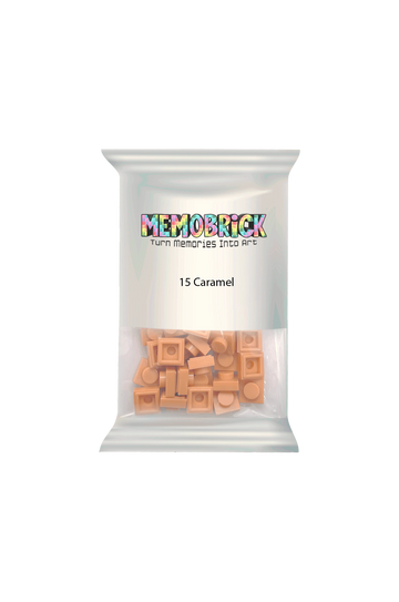 Bag of Bricks- Caramel 15 - Memobrick