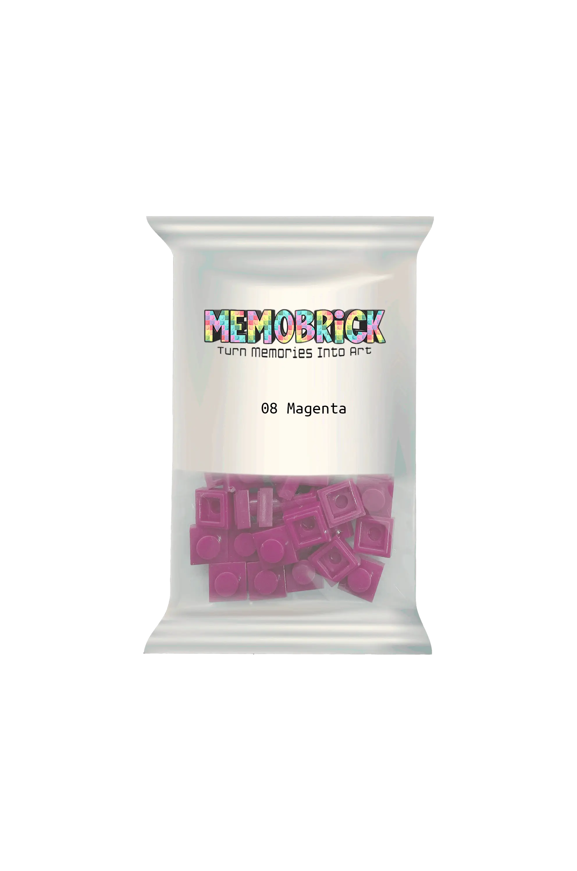 Bag of Bricks -Magenta 08 - Memobrick