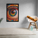 Rainbow Eye Brick Mosaic Art Kit - 20x30 in DIY Wall Decor — photo 2