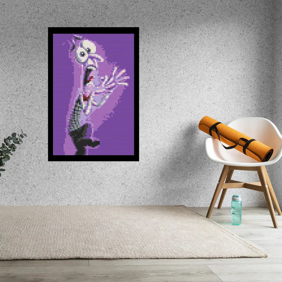 Inside Out Fear Bricked Mosaic Home Decor 20x30