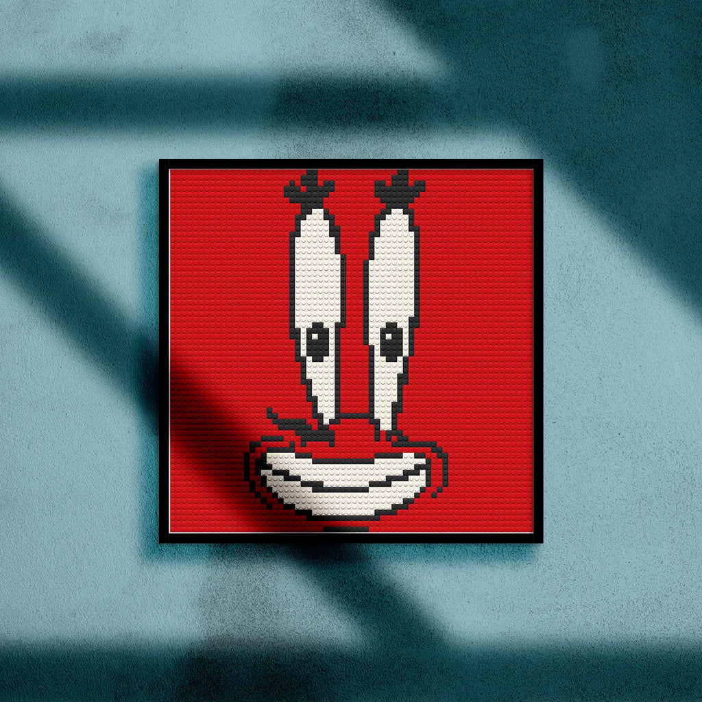 MR. KRABS MOSAIC PORTRAIT 20X20 Memobrick