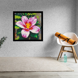 Pink Lily Brick Mosaic Art Kit - 16x16 in DIY Wall Decor — photo 2