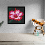 Rose Mallow Brick Mosaic Art Kit - 16x16 in DIY Wall Decor — photo 2